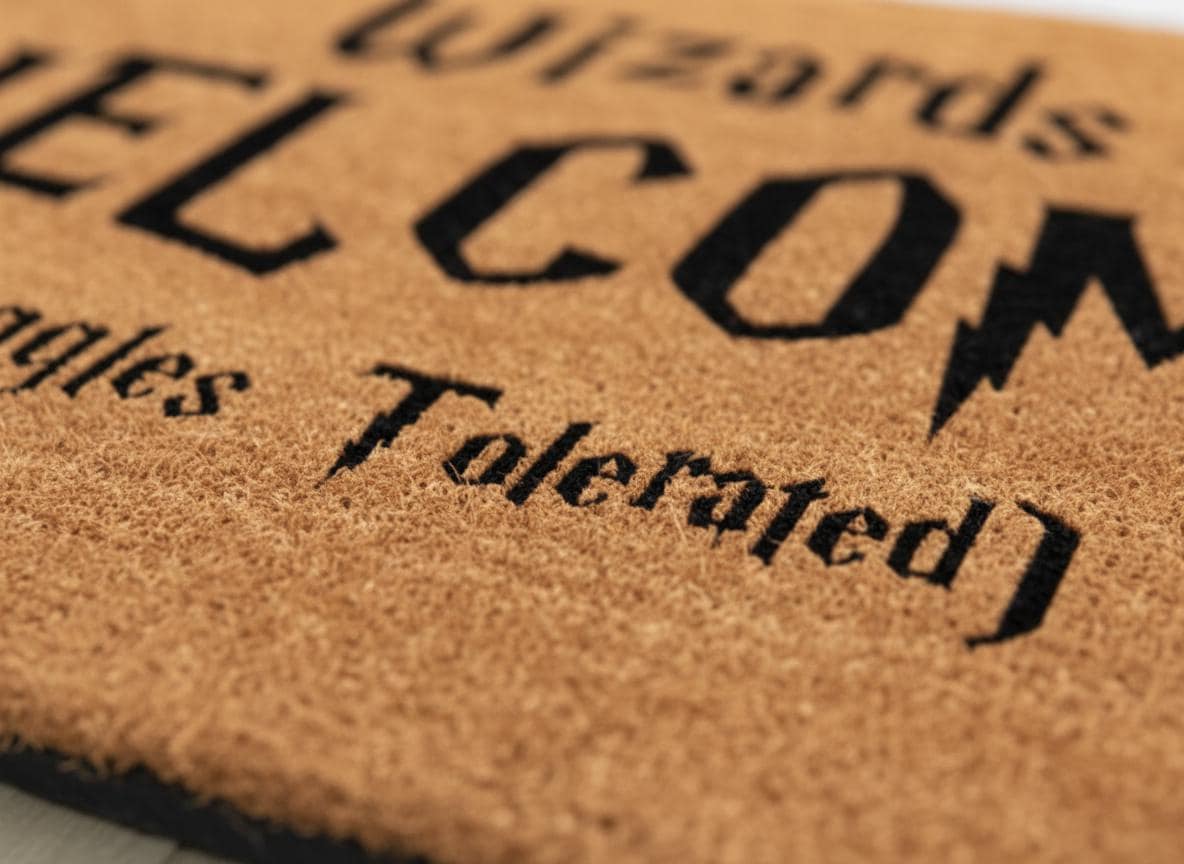 Wizards Welcome Coir Doormat – Funny Magic Home Decor