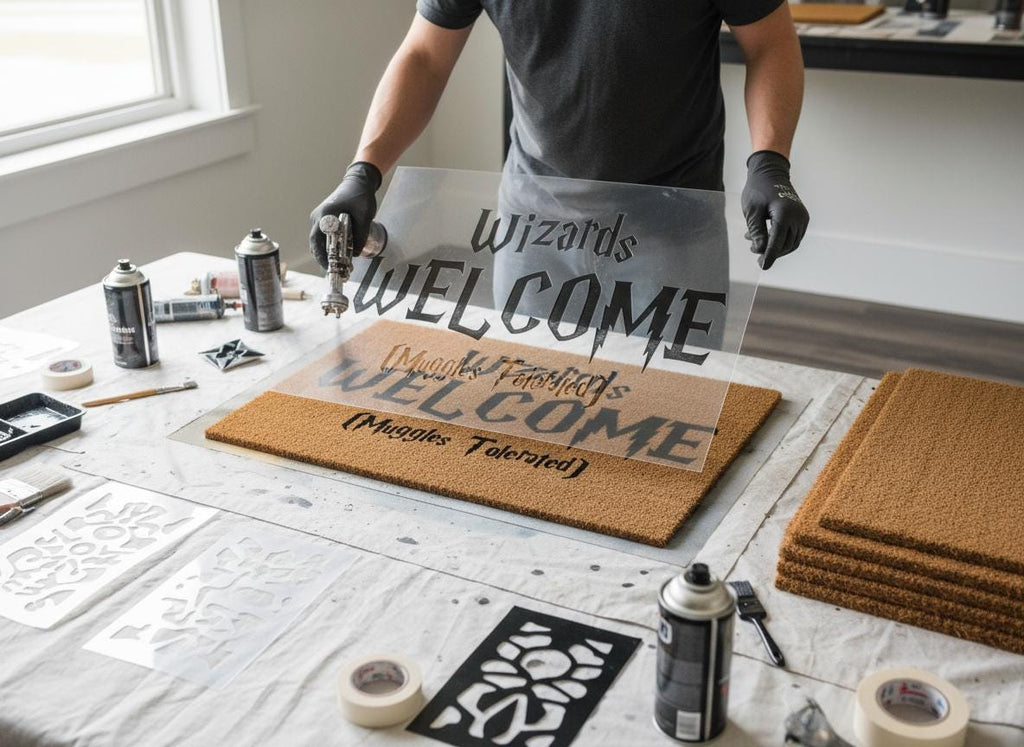 Wizards Welcome Coir Doormat – Funny Magic Home Decor