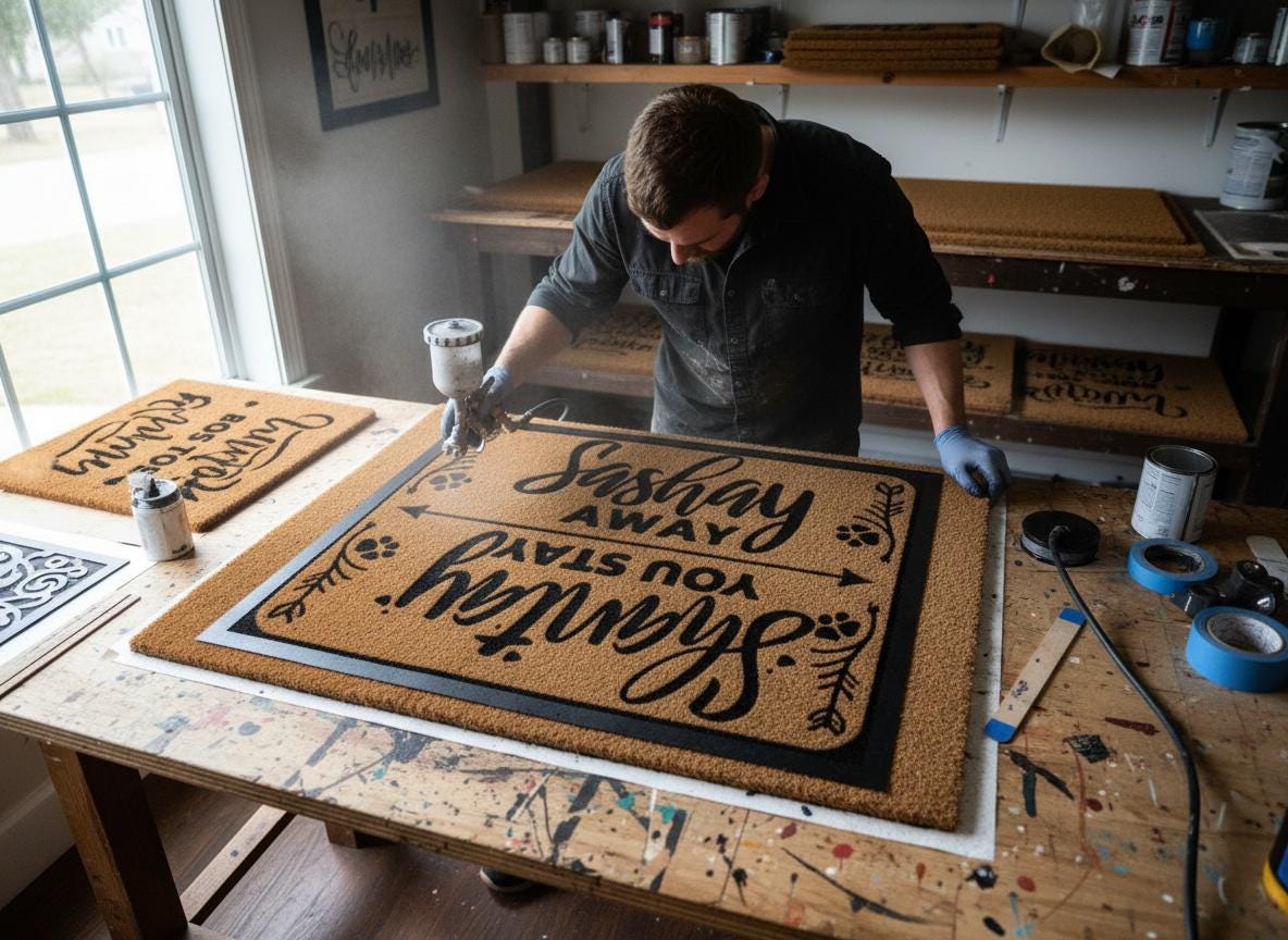 Sashay Away Shantay You Stay Doormat: RuPaul's Drag Race Funny Mat