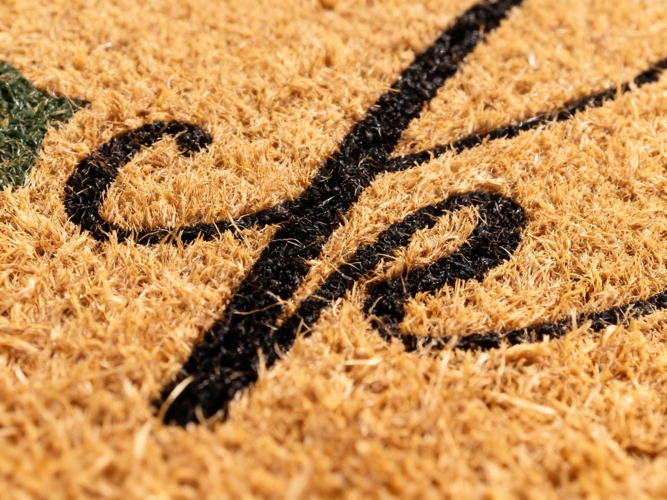 RPG Menu Coir Doormat, Funny Gamer Welcome Mat