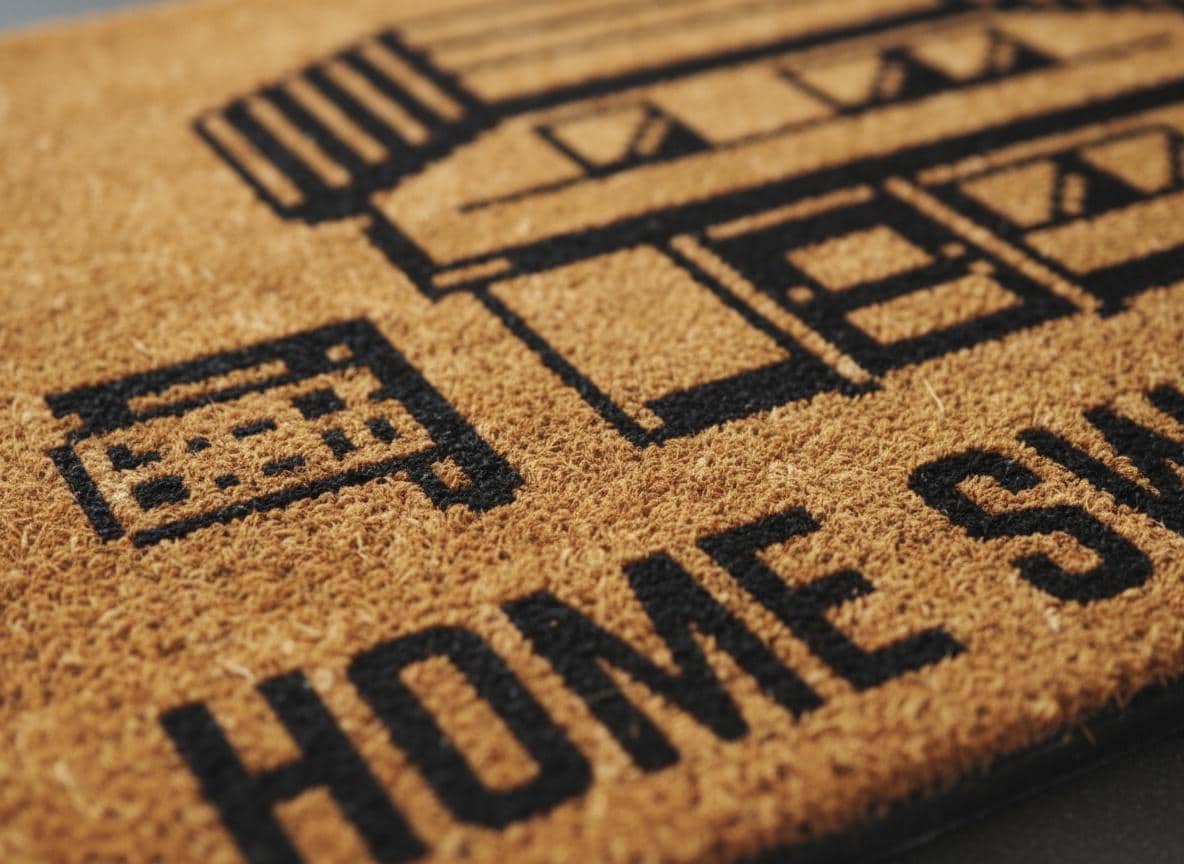 Home Sweet Home, Video Game Doormat, Funny Doormat, Gamer Doormat, Gamer Gift, Cute Doormat, Poke Doormat, Housewarming Gift, Gaming Gift