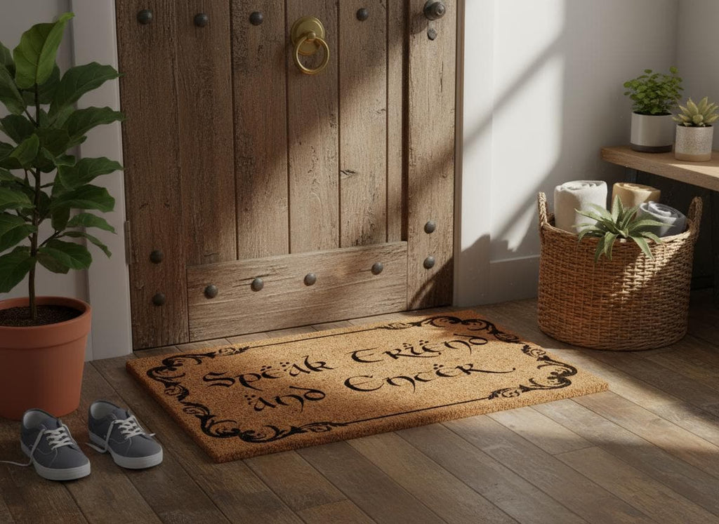 Speak Friend and Enter Coir Doormat, Lord of the Rings Welcome Mat
